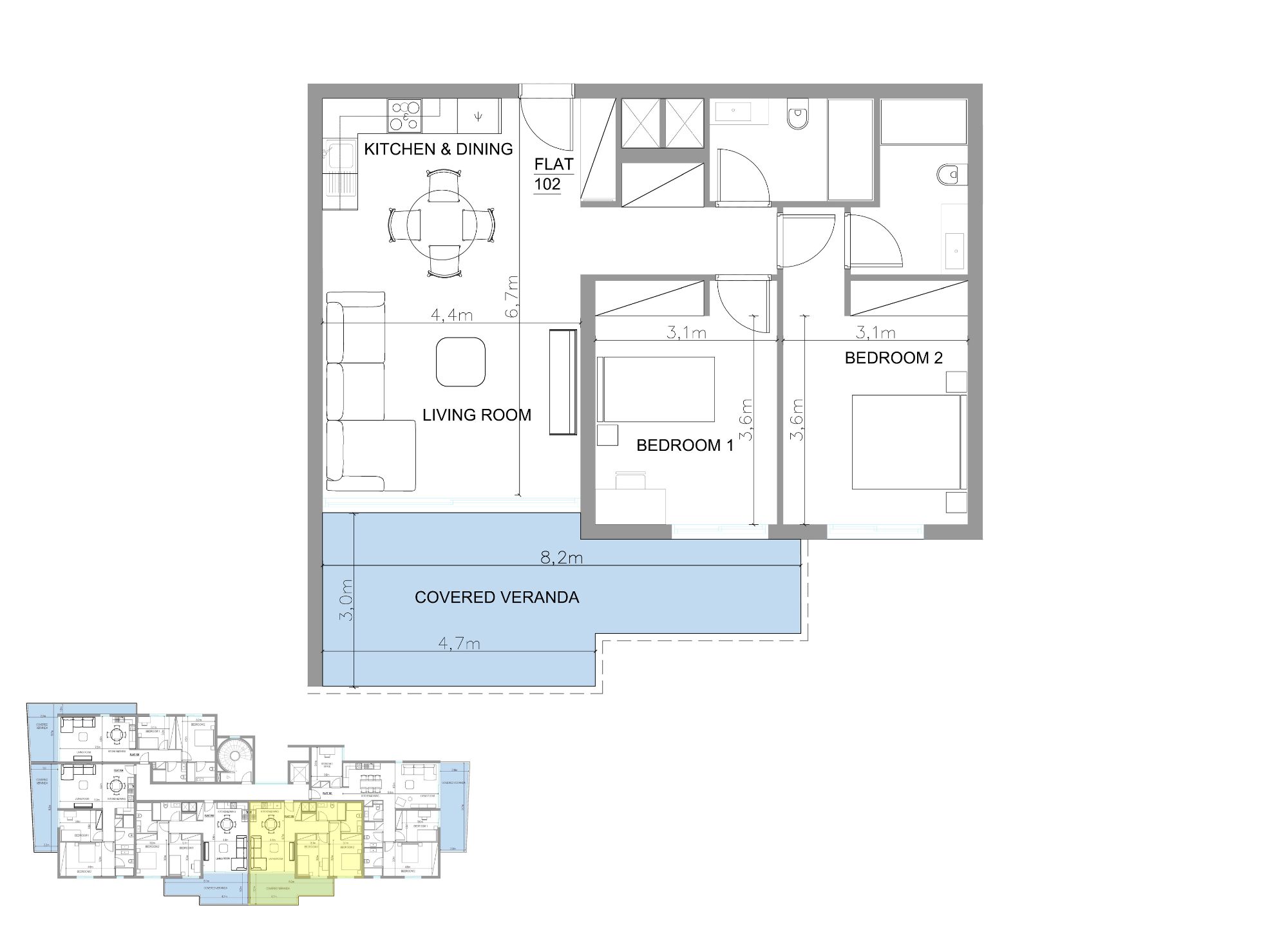 Floorplan Aesop-102