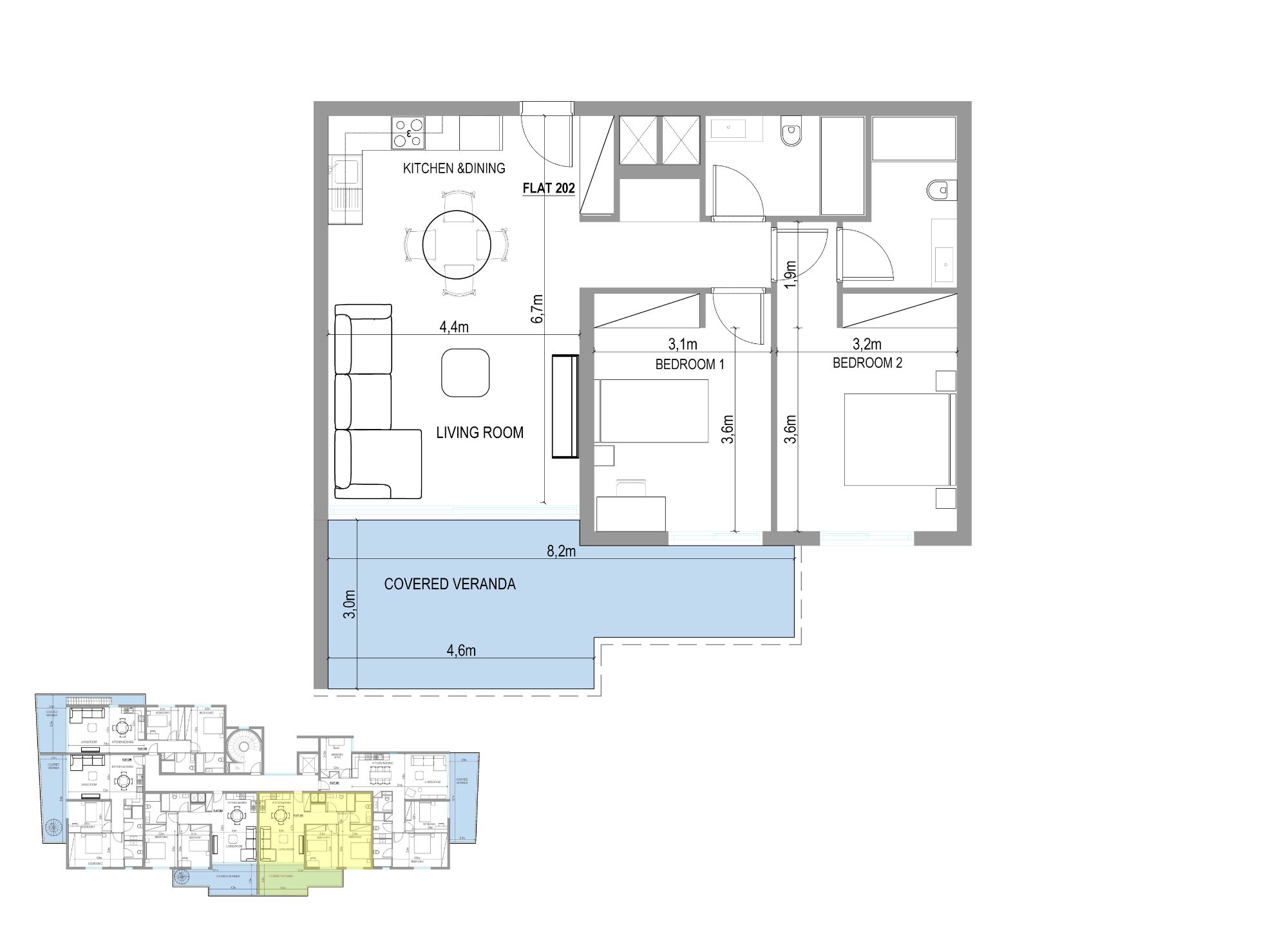 Floorplan Aesop-202