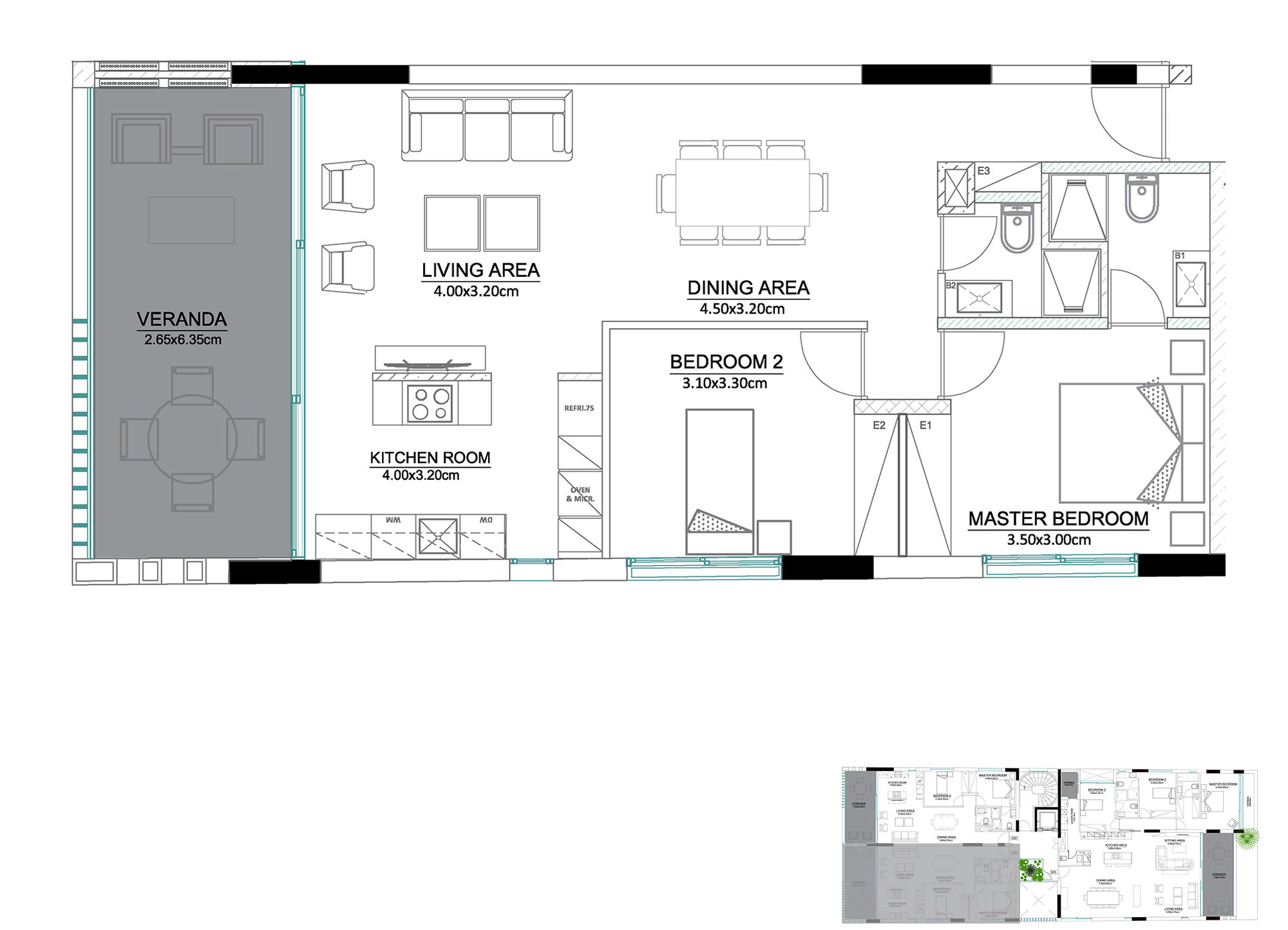 Floorplan Circe-203