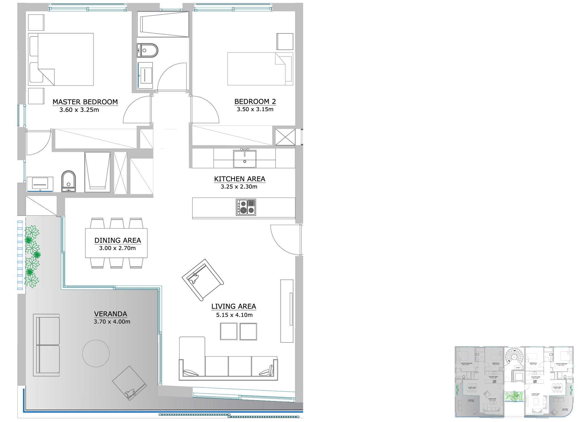 Floorplan Hermes-301